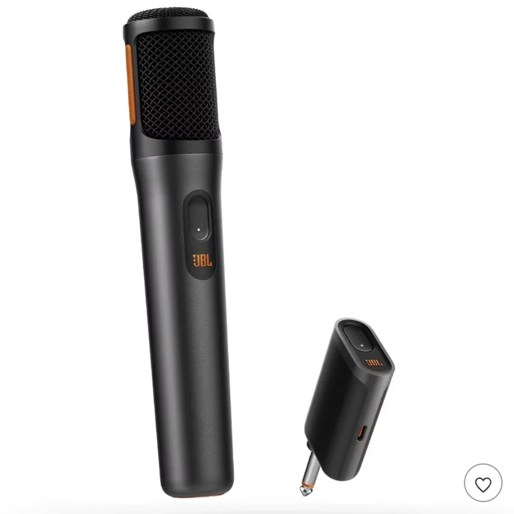 JBL Party Box Wireless Digital Dual Channel Receiver Microphone Set